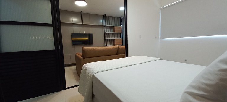 Apartamento Até 04 hóspedes 04 Minutos da Praia