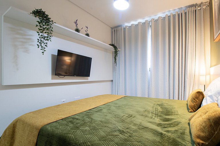 Apartment with balcony, 3 minutes from the beach