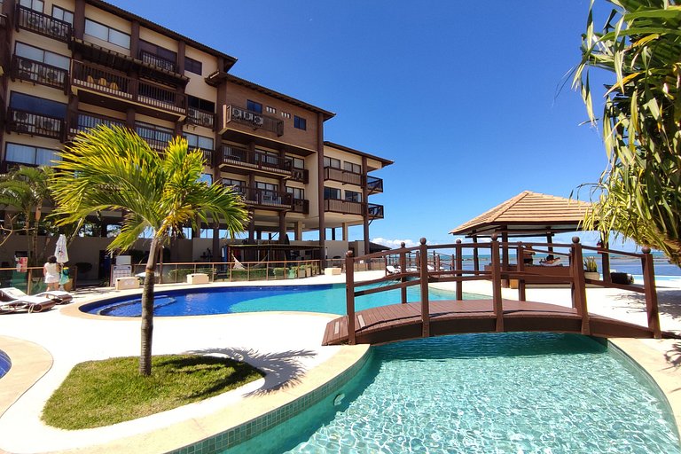 Barra Bali - Condominium Pé na Areia Sea View