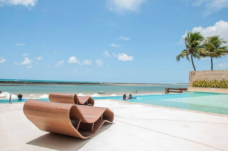 Barra Bali Foot on the sand with Sea View