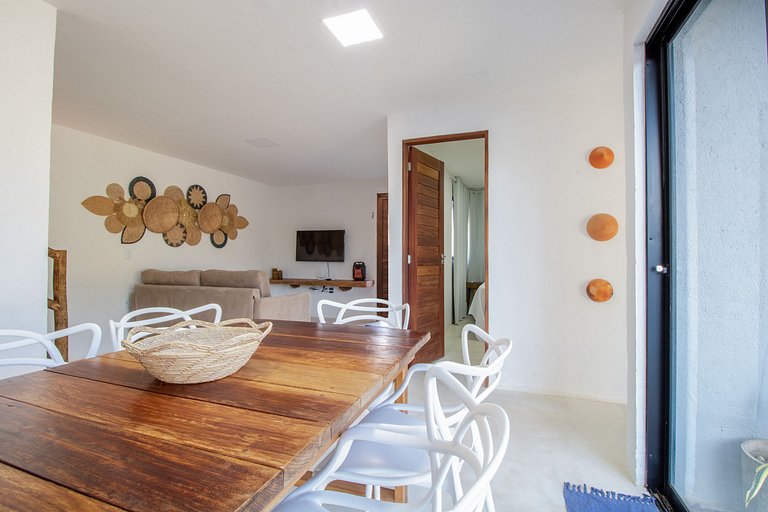 Casa Milagres 03 suites 300m from the beach